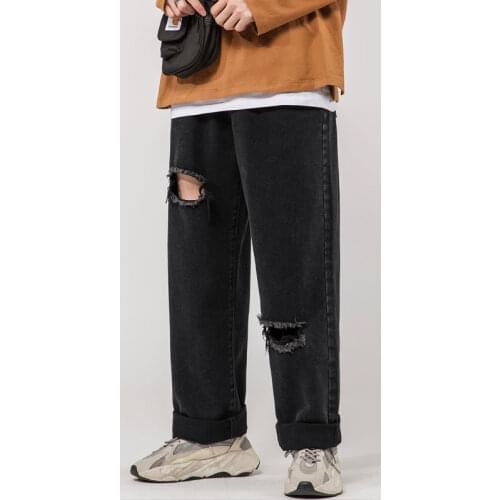 2021 Vintage Gradient Jeans Straight Pants Men Mens Letter Print Hip Hop Denim Pants Male Fashion Jeans Joggers 5Xl