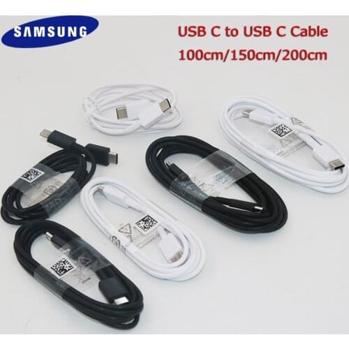 Samsung Galaxy S20 Plus Note 10 Pro Type C Cable USB3.0 25W PD USB Type-C To Type-C Fast Charger Cable For Note10 S20 Ultra S21