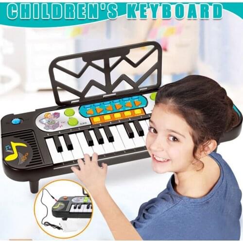 Keyboard Piano for Kids Multifunctional Charging Electronic Piano Toy USB Port M09