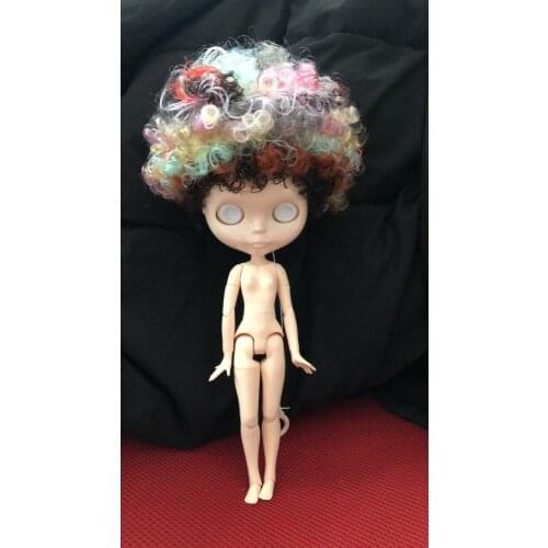 Without eyes chips joint body Nude blyth doll Small chest white skin