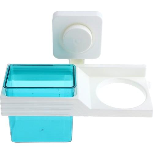 Multifunctional Wall Mount Salon Shop Organizer Collection Bathroom Rack Hair Dryer Holder Toothbrush Storage