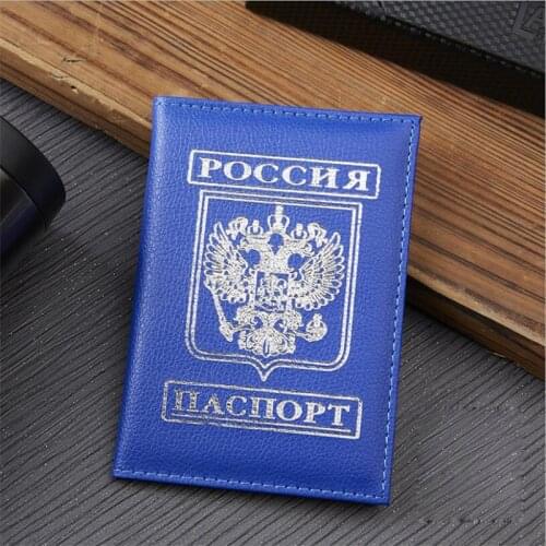 Fashion PU Leather Passport Cover Travel Accessories ID Bank Credit Card Bag Men Women Passport Business Holder wallet Case