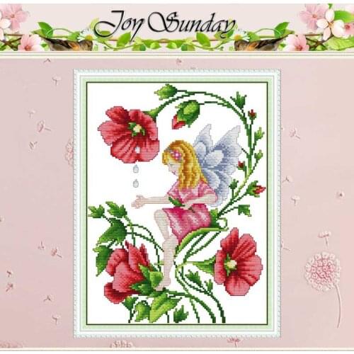 Butterfly Fairy Counted Cross Stitch 11CT 14CT Cross Stitch Sets Wholesale Chinese Cross-stitch Kits Embroidery Needlework