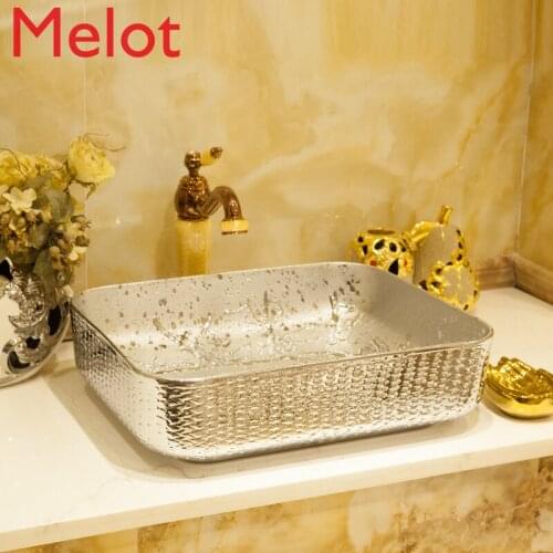 Table Basin Jingdezhen Ceramic Bathroom Wash Basin Wash Basin Wash Basin Art Basin