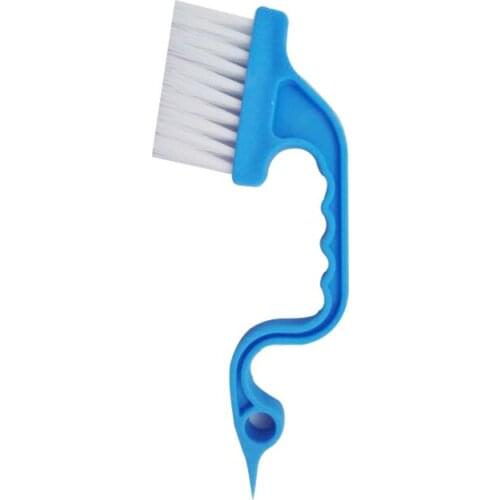 New 1pcs Window Groove Gap Track Cleaning Brushes Super Comfortable