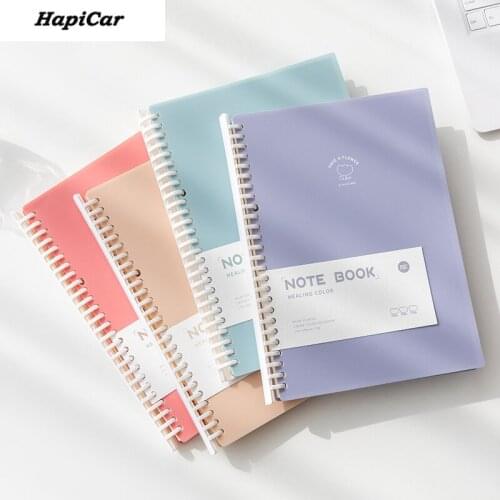 New 80 Sheets Kawaii A5 B5 Loose-Leaf Notebook Binder Journal Agenda Planner Notepad Book School Stationery Suppliers
