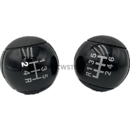 New For Ford Focus Mondeo MK3 S/C-MAX Mustang Galaxy Fiesta MK6 Transit 5 6Speed Gear Shift Knob Stick