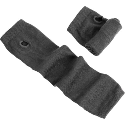 Unisex Fashion Wrist Arm Hand Knitted Long Fingerless Gloves Mitten Hand Cuffs Arm Warmers Mangas Перчатки Без Пальцев Рукава