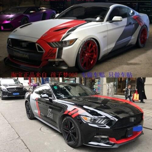 Car stickers FOR Ford Mustang body exterior personalized custom fashion sports decals