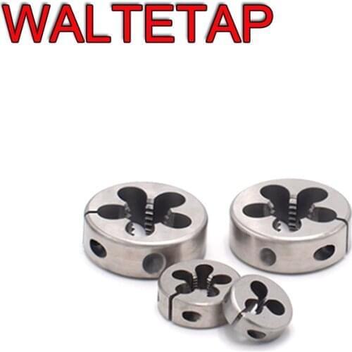 HSSE AR-D Thread Round Die BSW W 1/8 5/32 3/16 7/32 1/4 5/16 3/8 7/16 1/2 - 40 32 24 20 18 16 14 12 Screw Threading Dies