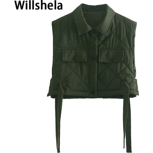 2021 New Women Cropped Gilet Jacket Sleeveless Fashion Casual Streetwear Woman Waistcoat Tops veste femme