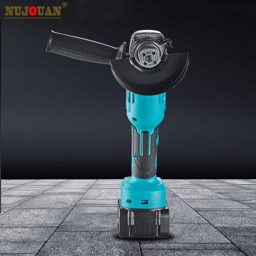 18V 125/100mm Brushless Cordless Impact Angle Grinder Variable Speed For Makita Battery DIY Power Tool Cutting Machine Polisher