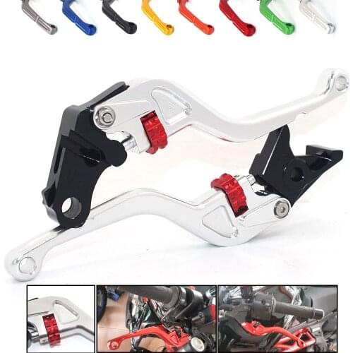 BJMOTO Thumb Wheel Roller Adjuster CNC Short Brake Clutch Levers For Ducati 796/696/797 MONSTER M400/M600/M620 748 959 Panigale