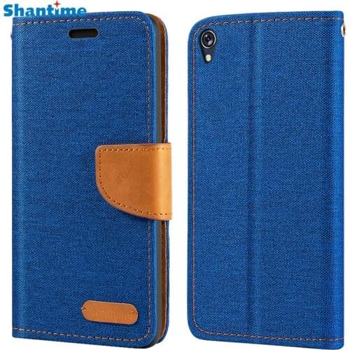 Oxford Leather Wallet Case For Asus Zenfone Live ZB501KL With Soft TPU Back Cover Magnet Flip Case For Asus Zenfone 3 Go