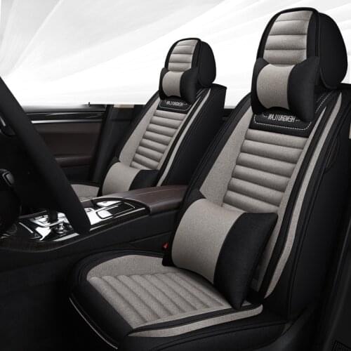 Falx black car seat cover For mercedes w212 w204 ml w164 vito w163 gla w205 cla viano w176 w211 e class w220 w221 accessories