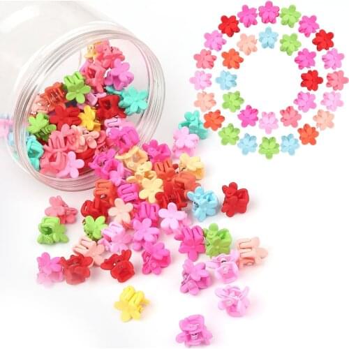 XIMA 30pcs/pack Cute Girls Women Flower Crown Kids Hair Claws Children Hairpins Hair Clips Kid Hair Accessories Set