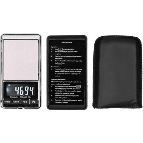 Mini Jewelry Scale Electronic LCD Display Scale Digital Pocket Scale Kitchen Scale for Cooking Baking