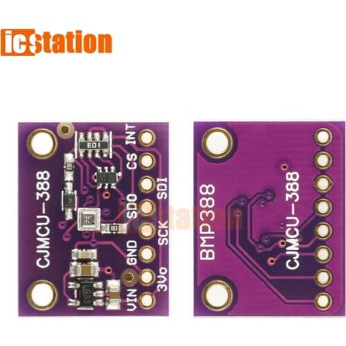 CJMCU-388 BMP388 Atmospheric Air Pressure Sensor Module Digital Temperature For Arduino Electronic DIY Board IIC SPI 24Bit
