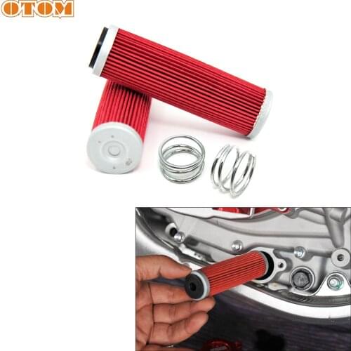 OTOM 2/4pcs Motorcycle Oil Filter High Performance Imported Filtration Paper For ZONGSHEN NC250 NC450 Dirt Bike Engine Parts