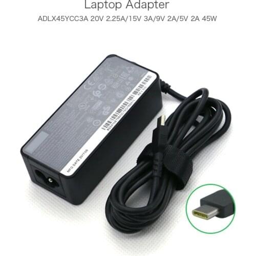 Brand New 20V 2.25A 45W USB-C Power Supply for Lenovo ThinkPad 13 Chromebook ADLX45YCC3A SA10E75843 00HM665 Laptop Adapter