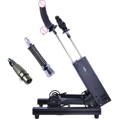 New Quite Remote Vibrator Sex Machine,200w Strong Powerful Love Machine Vac-U-Lock Dildo Attachment for Women and men