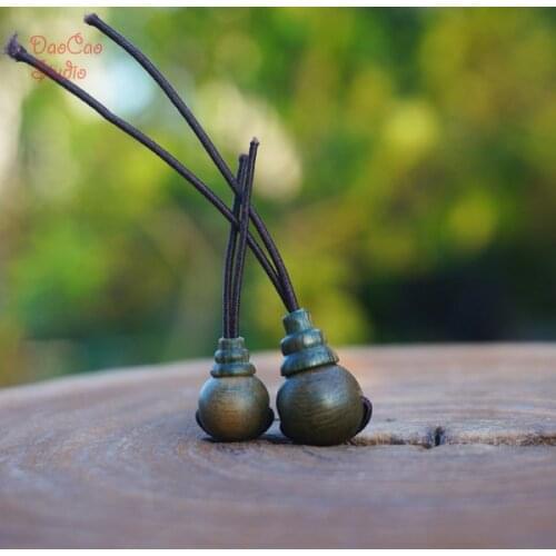 Natural Wood Guru Bead , Green Sandalwood , Wooden 3 Hole Beads Mala Bead Japa Beads Bracelet Jewellry Findings DIY Accessories