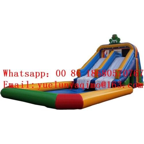 China Guangzhou) inflatable slides,Castle slides Blue Dragon slide CHA-115