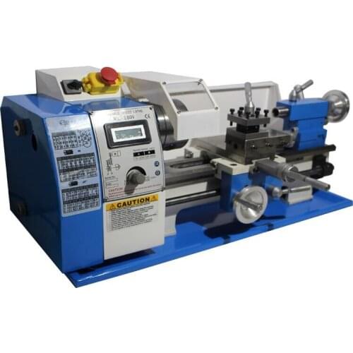 Multifunctional Precision Mini Metal Lathe CNC Milling Turning Bench Lathe 110V/220V 600W
