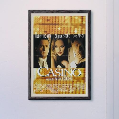 N045 CASINO Vintage Classic Movie Wall Silk Cloth HD Poster Art Home Decoration Gift