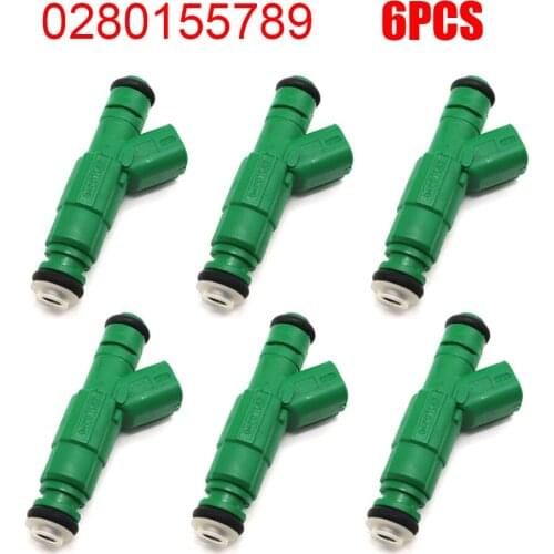 New 6PCS Fuel Injector Nozzles for Dodge Dakota Durango Ram 1500/2500/3500 5.2L 5.9L 0280155789 812-12135