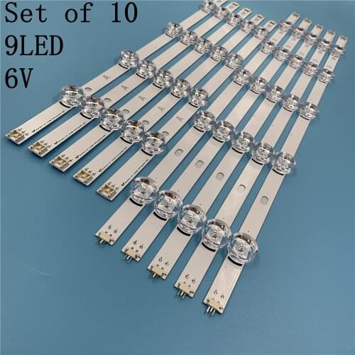 New 10 PCS/set LED backlgith strip Replacement for LG 49LB5500 LC490DUE Innotek DRT 3.0 49 A B 6916L-1788A 1789A 1944A 1945A