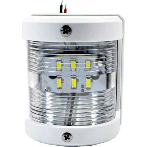 Navigation Light Compact Multifunction White LED Seawater Corrosion Transparent Lampshade Yacht Boat Outdoor Light Accessories