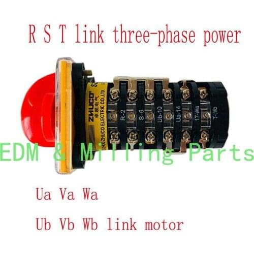 Milling Machine Switch Six Part Forward Reverse Universal Transfer CNC Mill Tool For Bridgeport Mill Part