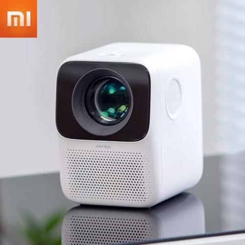 2020 Xiaomi Wanbo T2 Max LCD Projector LED Support 1080P Vertical keystone correction Portable Mini Home Theater Projector