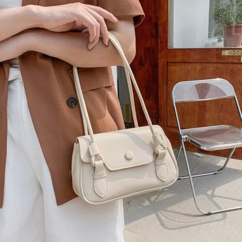Simple Shopping Bag Fashion Underarm Bags Womens Shoulder Bags Vintage Casual Womens Bag Daily Purse Totes Handbag Dress Bag