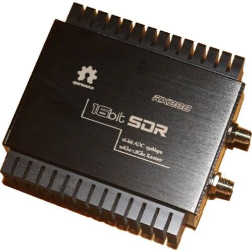 RX888 ADC SDR Receiver Radio 1KHz-1.8GHz 16bit Direct Sampling 32Mhz HF UHF VHF USB 3.0 HDSDR C Connected To Computer