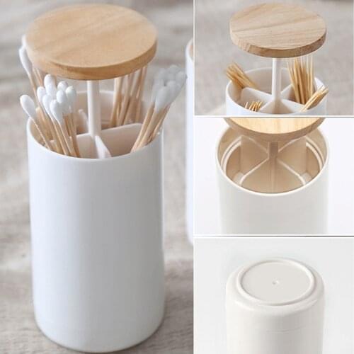 Nordic Style Creative Automatic Wooden Plastic Toothpick Holders Toothpick Stand Toothpick Box Toothpick Holders