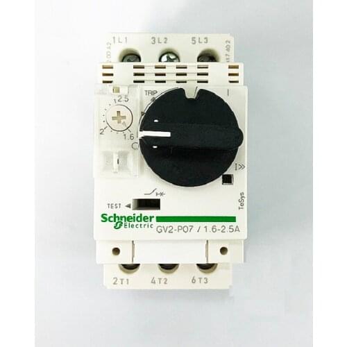 Schneider GV2P Thermal-magnetic circuit breakers GV2P06 GV2P07 GV2P08 GV2P10 GV2P14