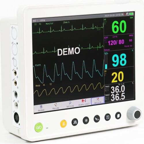 UN8000EV+12 inch Animal Portable Pet Special Detector Medical Dog Veterinary Multi-Parameter Monitor