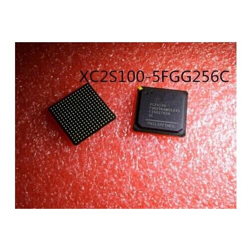 XC2S100-5FGG256C XC2S100 FGG256 BGA-256 2PCS/LOT Free shipping