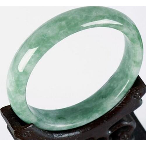 Cheaper Natural Green Guizhou Jades Bracelets Round Bangles Gift For Women Jades fashion Jewelry accessories