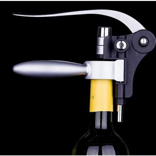 1set Rabbit Shaped Red Wine Bottle Opener Zinc Alloy Corkscrew Multi-functional Kitchen Tools Corkscrew Wind Open Cutter OK 0377