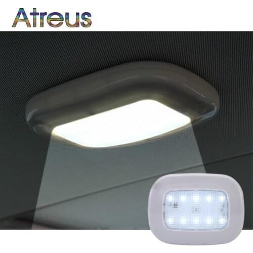 12V Car Interior Grille LED Reading Lamp Decoration for Mercedes W203 BMW E39 E36 E90 F30 F10 Volvo XC60 Audi A6 c5 c6 Q5 Q7