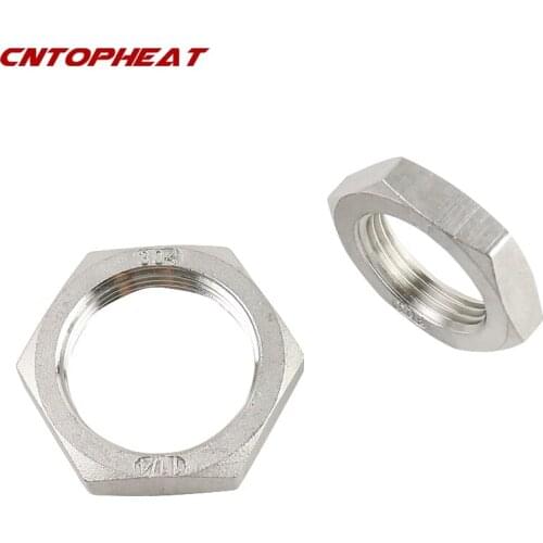 304 Stainless Steel Water Heater Parts for Solar Water Tank Locknut for Heating Element DN25/DN32/DN40/DN50