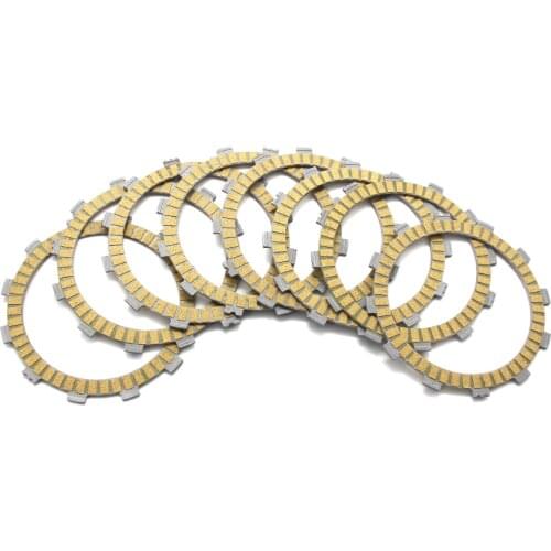 Clutch Friction Disc Plate Kit For Yamaha XV700 Virago XV750 SE XV920 XV1000 BT1100 Bulldog XV1100 Drag Star OEM:22U-16321-00 8