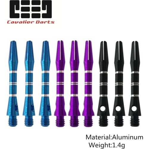 9pcs/Set 35mm Professional 2BA Aluminum Dart Shafts Darts Accessories Short Shafts