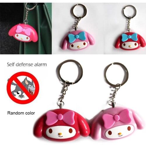 Hot Sale Mini Self Defense Keychain Alarm Super Loud Personal Security Anti-Attack Emergency Keyring