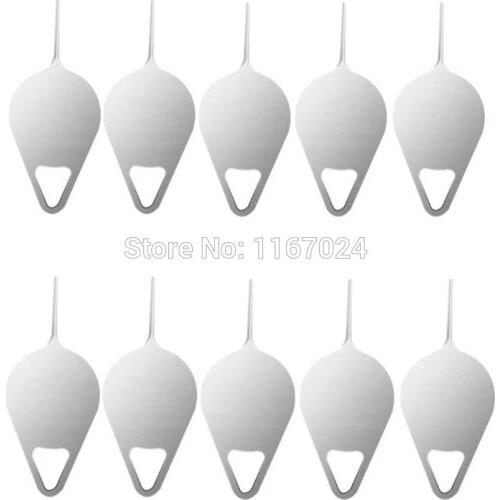 100pcs Stainless Steel Needle for iPhone iPad Samsung for Huawei xiaomi Sim Card Tray Removal Eject Pin Key Tool