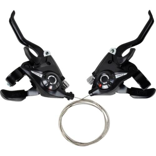 Bicycle Transmission 21Speed Aluminum Alloy MTB EF51 Gear Shifter Brake Bicycle Transmission Non-Shimano Accessories 2pcs\pair