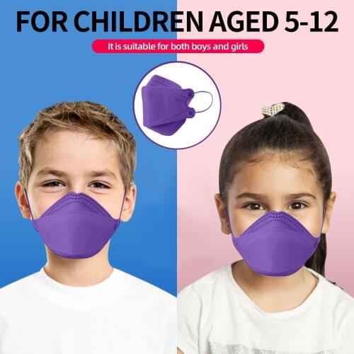 Kids Protection Masks For Face Cover Breathable 4d Design Mouth Masks For Children Baby 5-12 Years Party Decoration Masque
